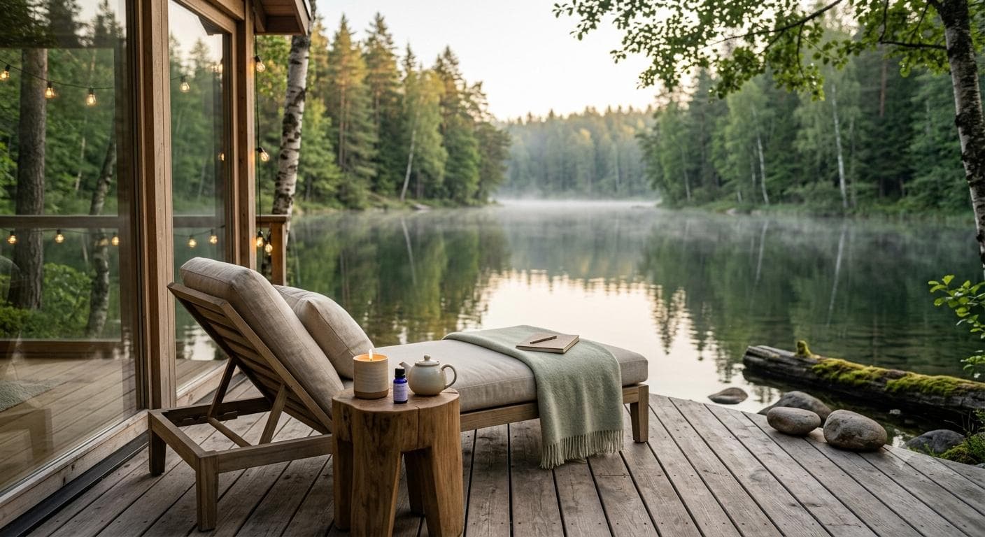 Luxury executive wellness retreat setting curated by Ace & Breathe